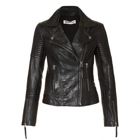 Dakota Leather Jacket by Whistles | The Great Design Store