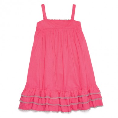 I Love Gorgeous Valentine Dress - Hot Pink