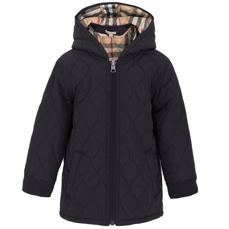 Quilt Hooded Jacket by Burberry