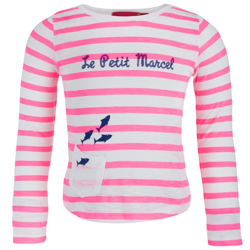 Neon Stripe 'Bla' Tee